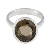 Katharina Modern Brown Solitaire Ring